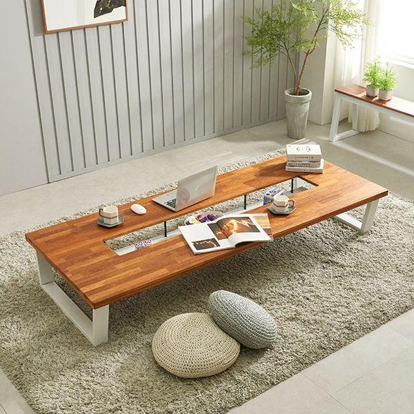 HM195 멀바우 원목 좌식 테이블 2000