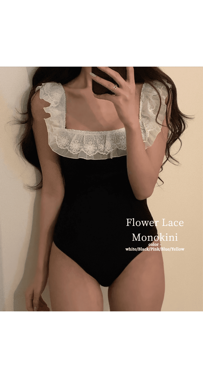 Flower Lace Monokni