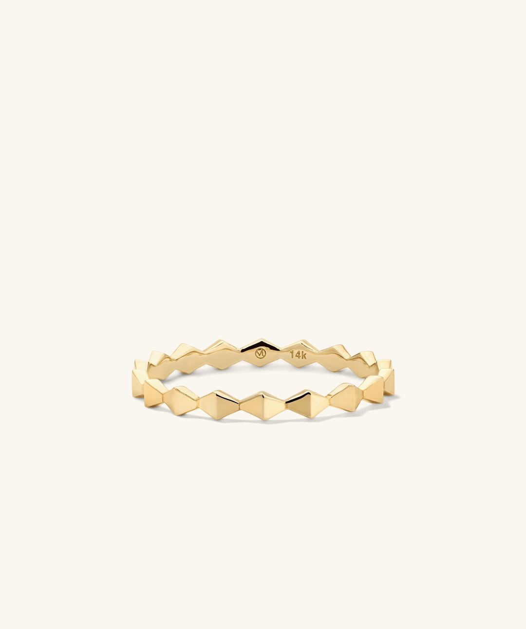 14k Yellow Gold / 4