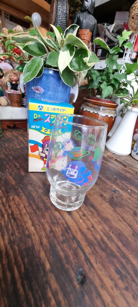 빈티지 닥터슬럼프 유리컵