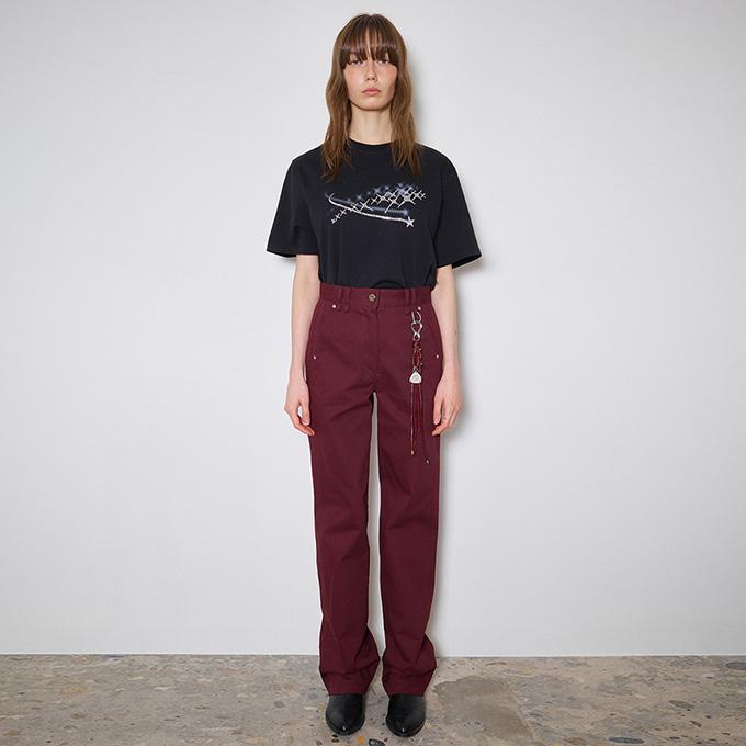 SS STRAIGHT JEAN, wine