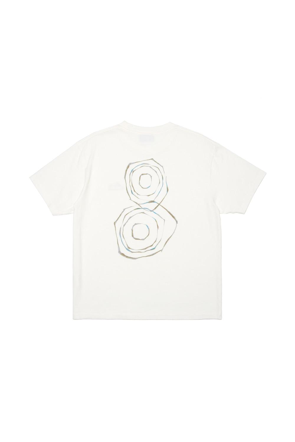 Shirakami Woods 8 Tee Washed White