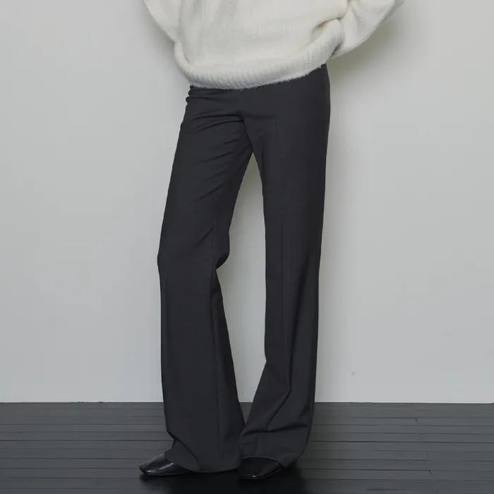 Classic Bootscuts Pants - Charcoal