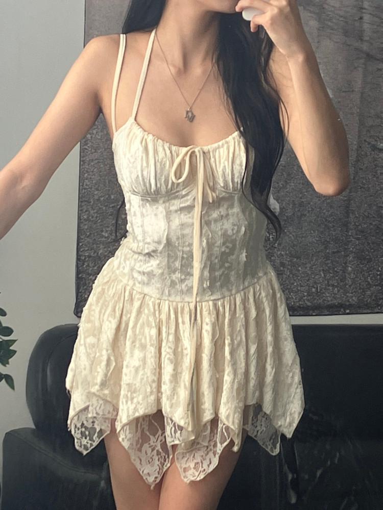 velvet lace dress| 벨벳 레이스원피스 (페스티벌룩|휴가룩)