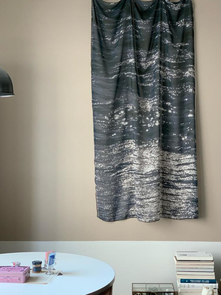 쉬폰 패브릭 milky way