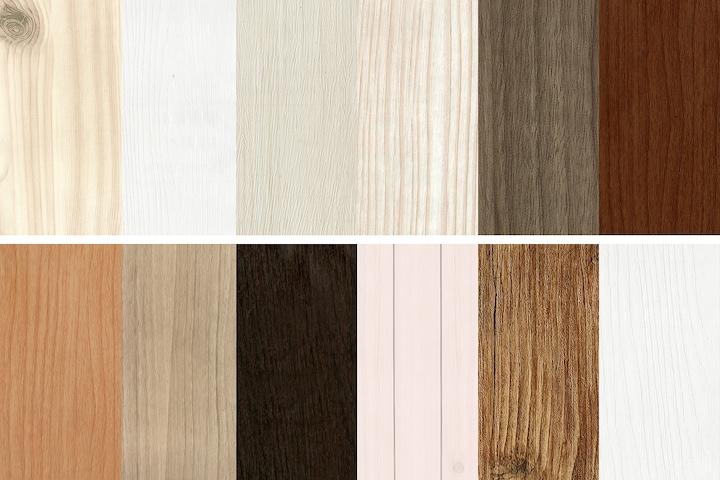 EWS 점착식 우드시트지 13 colors 셀프인테리어 무늬목 리폼시트지