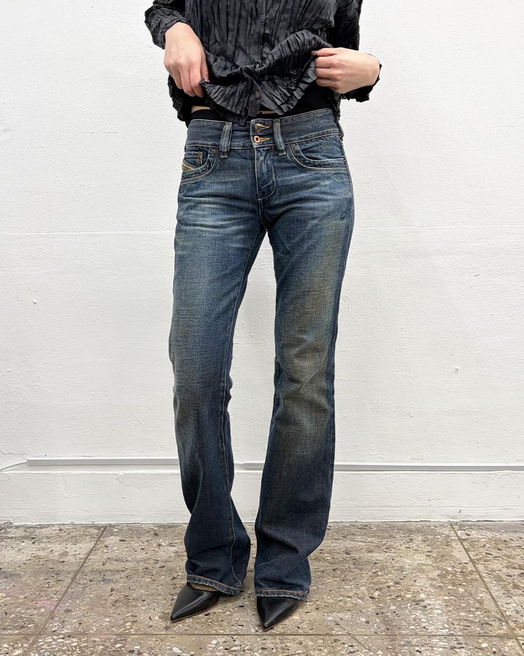 디젤 로우라이즈 부츠컷 데님팬츠 | 후루츠패밀리