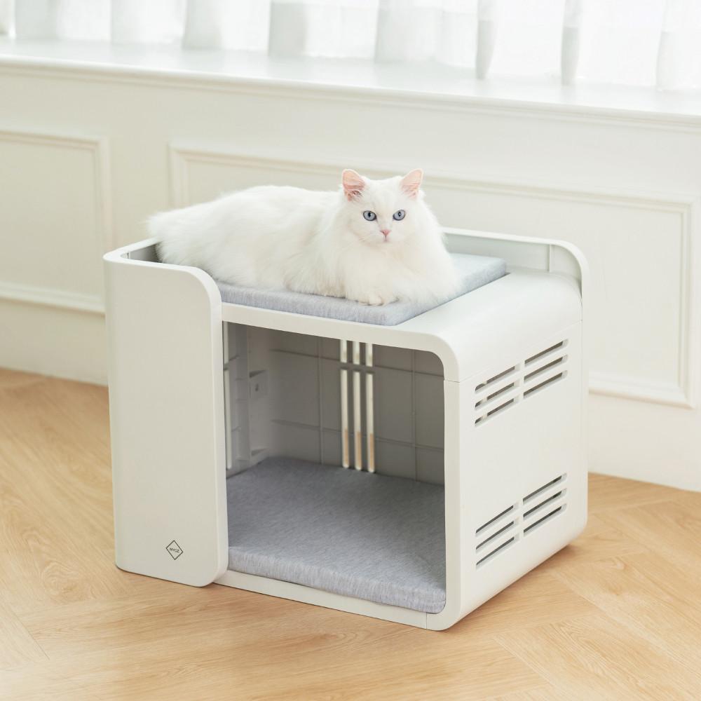 묘즈 데이즈 빌라 고양이 강아지 집 숨숨집 모듈형 하우스 쿠션포함