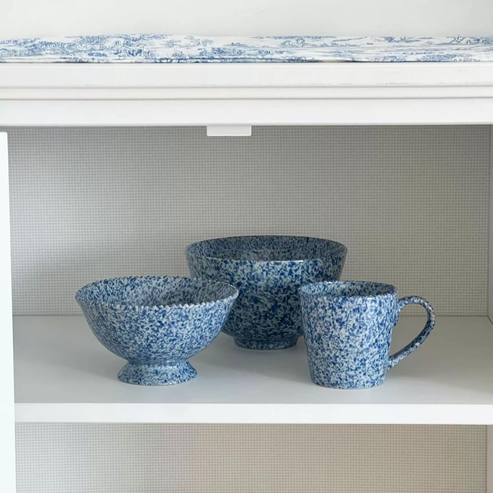 스플래쉬 북유럽 스타일 도자기 보울 잉크 세라믹 머그 디저트그릇 밥그릇 샐러드 핸드메이드