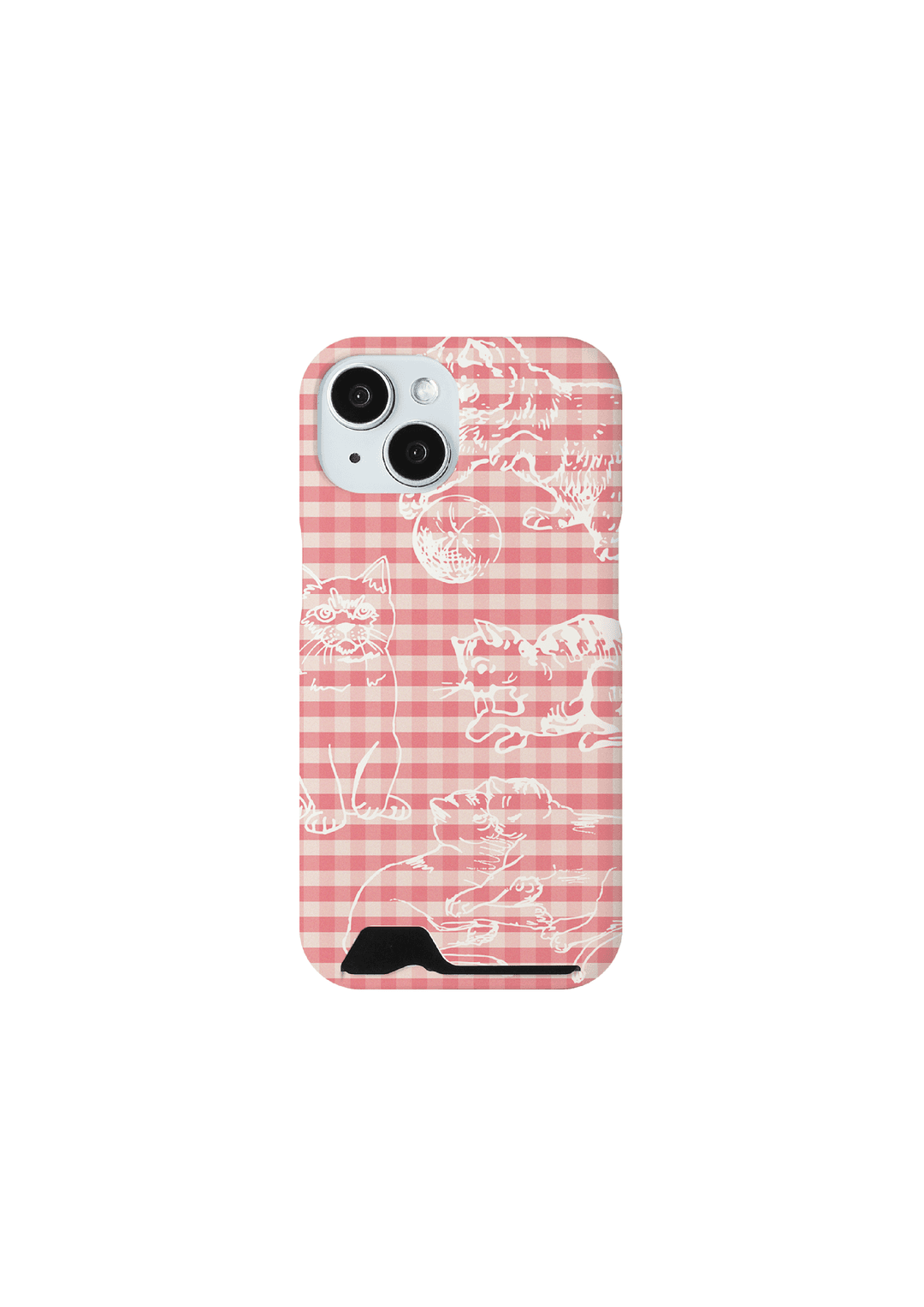 Kitty check (pink) CASE