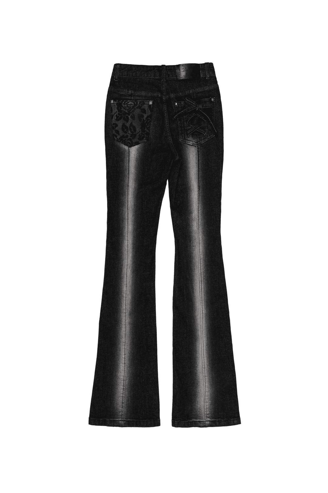 [재입고] CORSET HIGHLIGHT BOOTS CUT DENIM #NOIR - 달링유어배드