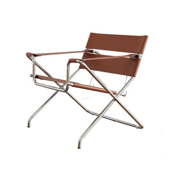 엘몬트 마르셀브로이어 폴딩 L4 체어 인테리어 가죽 접이식 의자