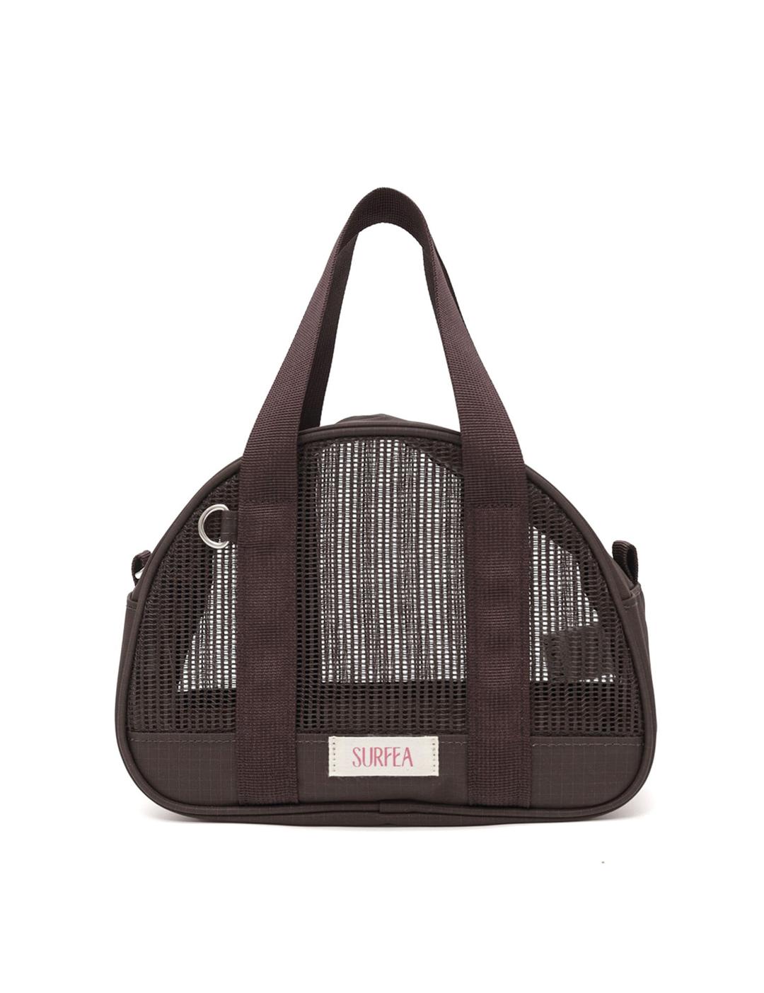 MINI BOWLING BAG_BROWN