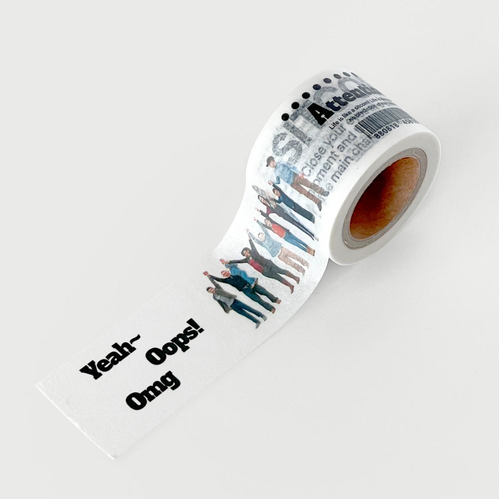 masking tape 018 시트콤 키치 다꾸 마테 마스킹테이프