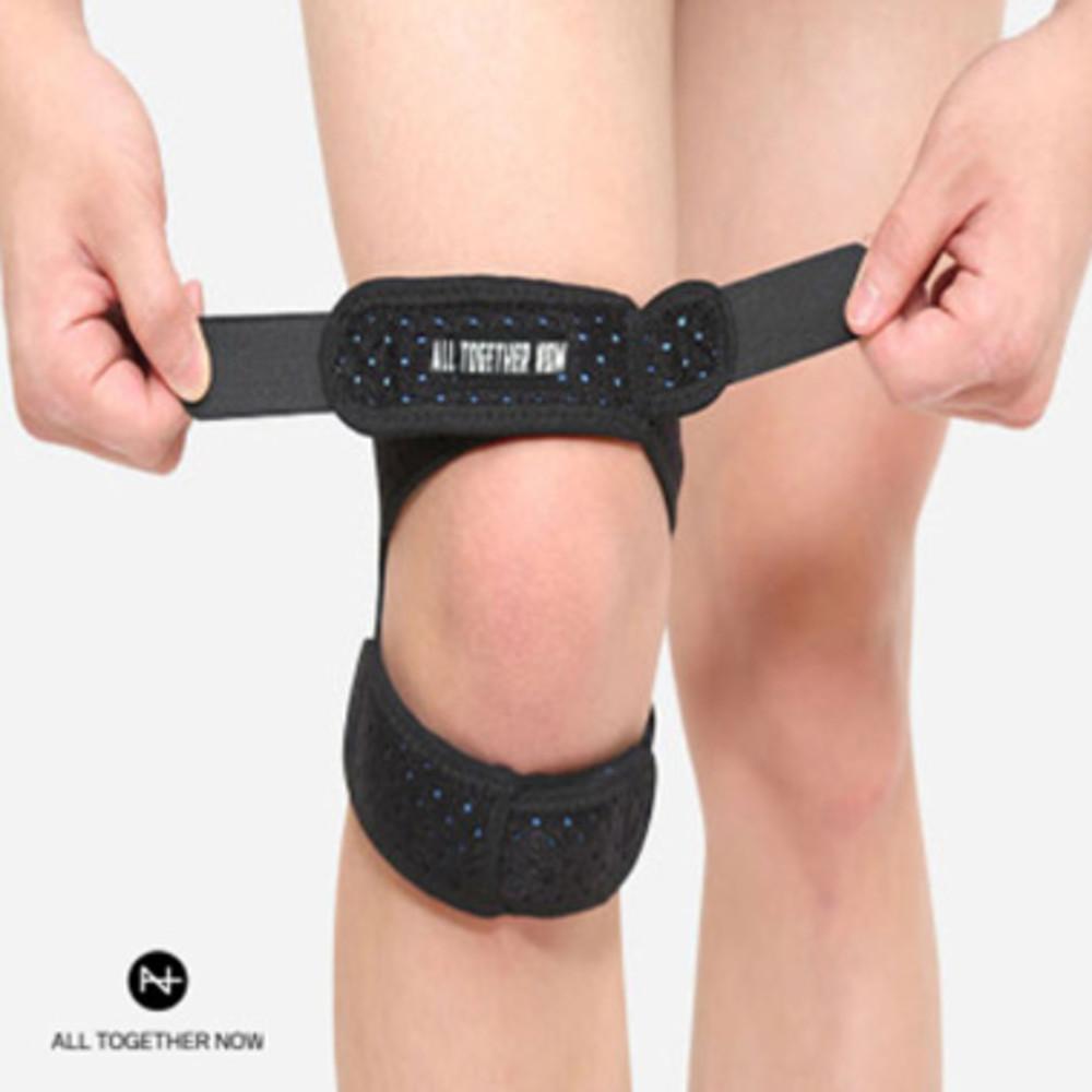 올투게더나우 자바라 무릎보호대 아대 등산 헬스 스쿼트 슬개골 런닝 군인 강력한 볼링 배구 블랙 한쪽