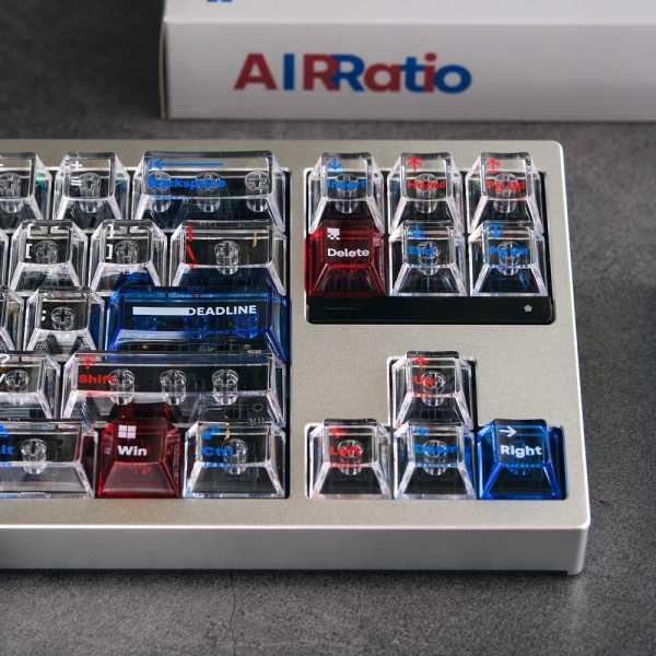 투명키캡 DEADLINE AirRatio 131 기계식키보드캡