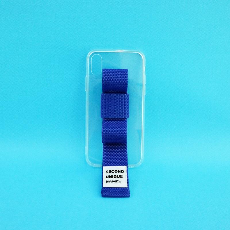 SUN CASE RIBBON CLEAR BLUE