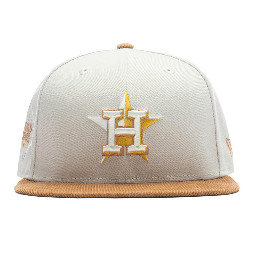 Cord Visor 59FIFTY Fitted - Houston Astros - Beige / 7 1/8
