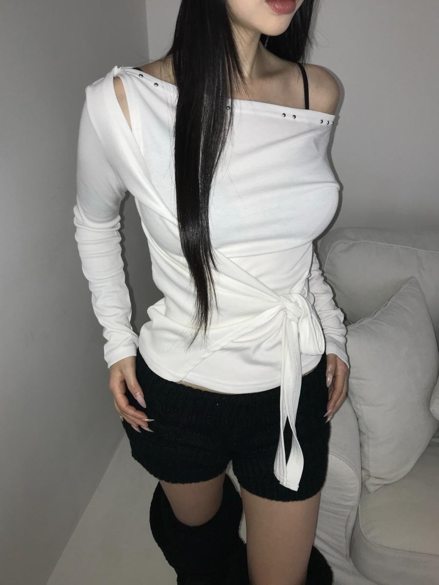 stud tie top(3 color)