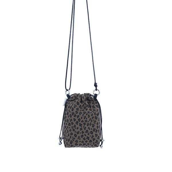 [잭코백] Leopard mini bag 호피 미니백 KHAKI