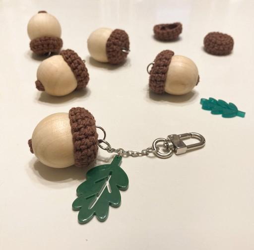 🤎데굴데굴 도토리 에어팟 버즈 키링🤎