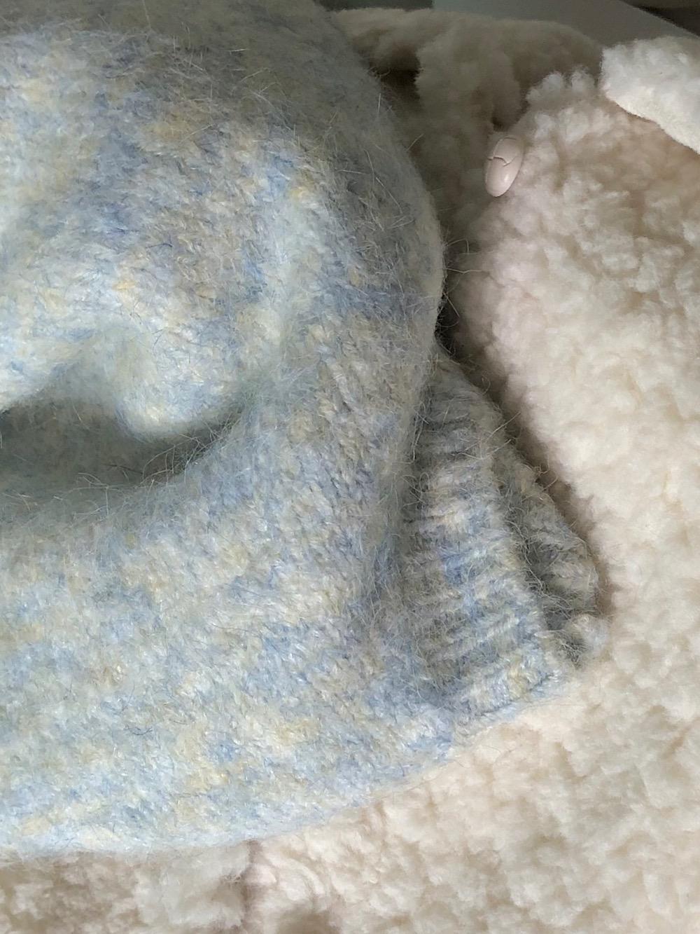 wool bokash mix sweater