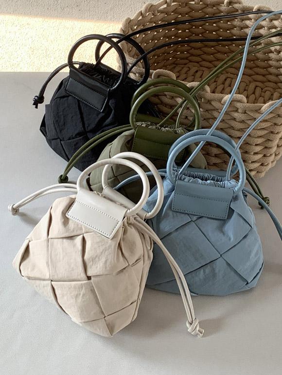 엔쥬 위빙 미니 토트백 [4color]