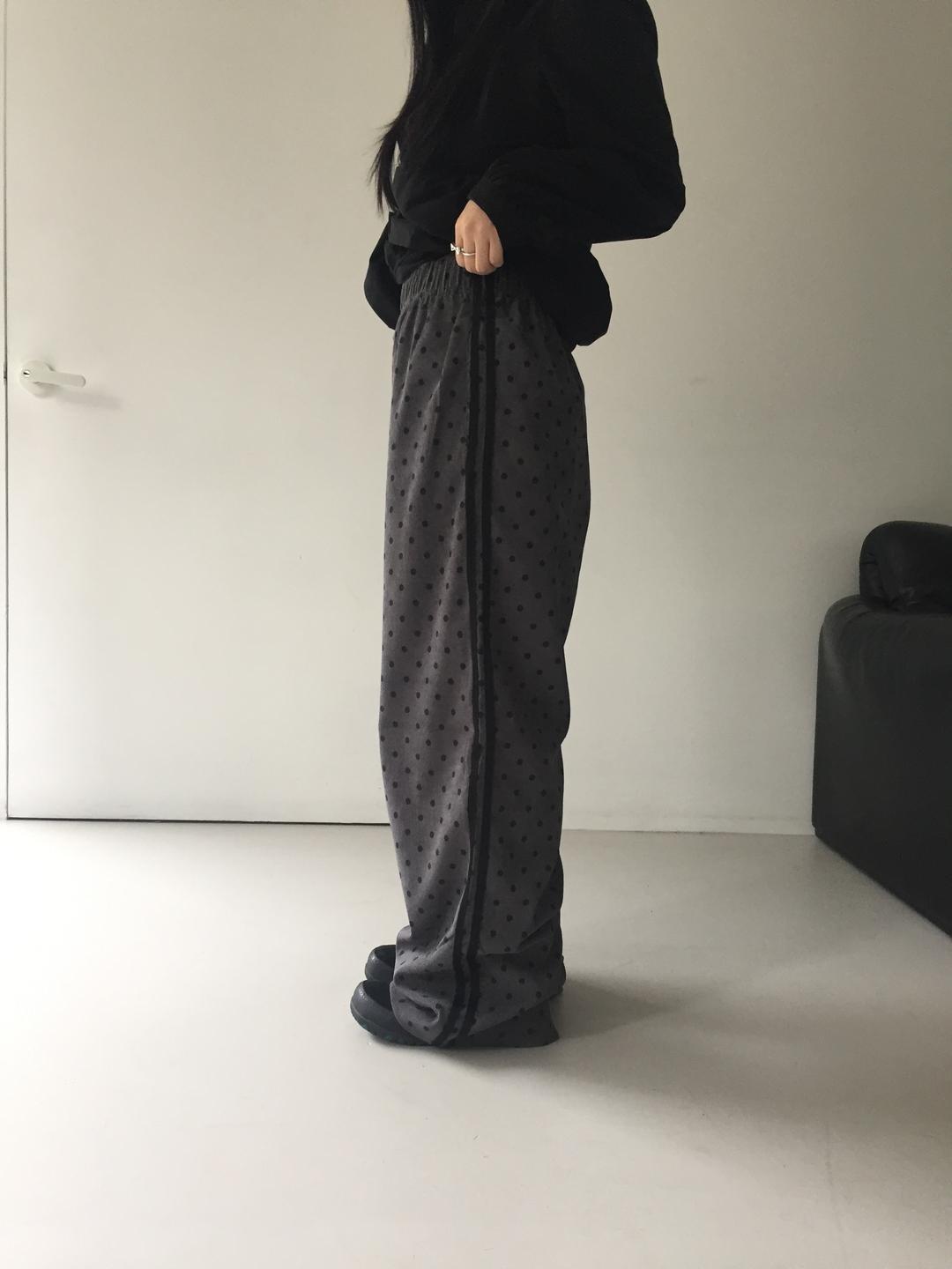 dot track corduroy pants (2c)