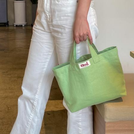 이런 상품 어때요? [Ossl] 오슬 메로나 린넨 토트백 미니에코백 핸드메이드 가방