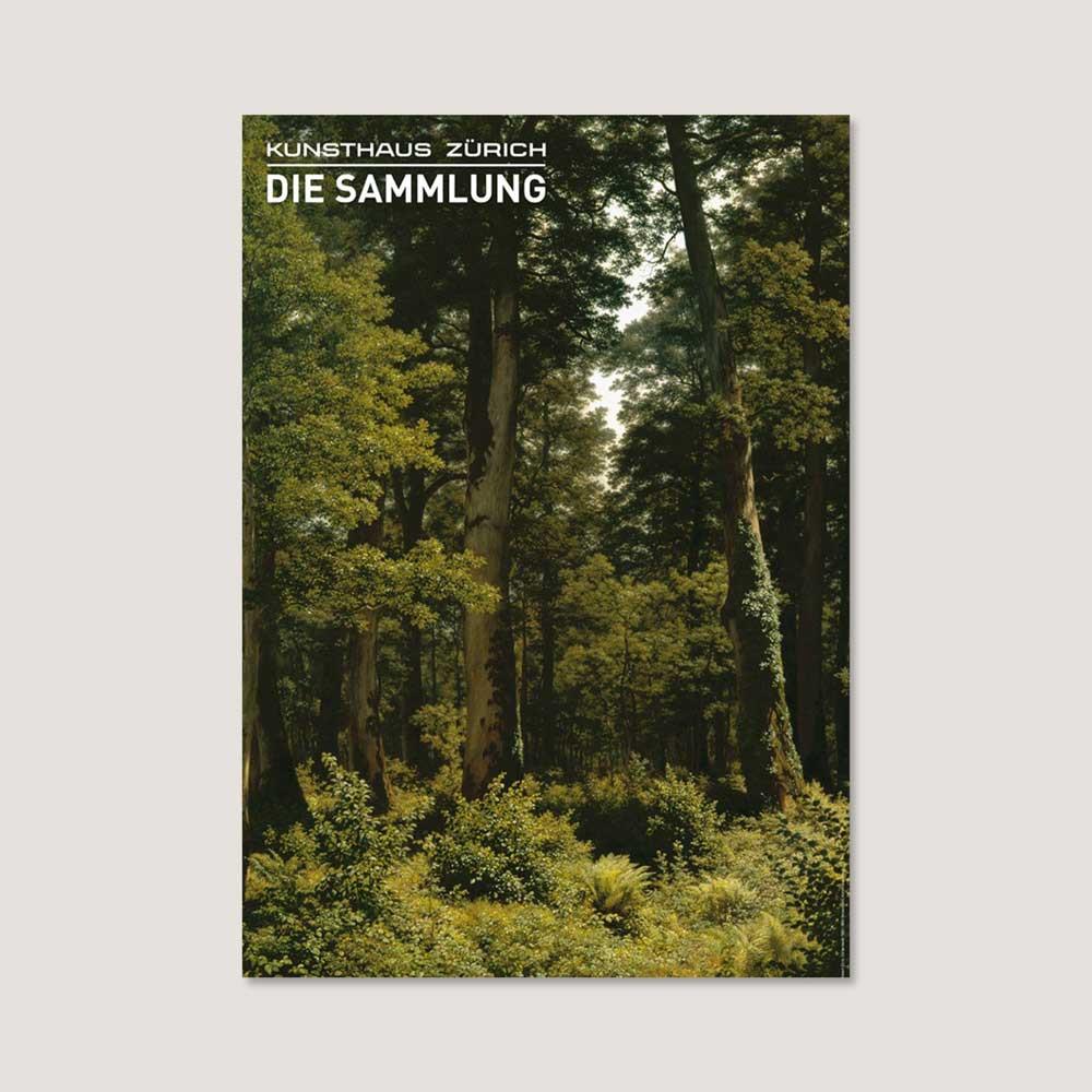 대형포스터, 로버트 준트 Oak Forest (액자 포함) 89.5 x 128 cm