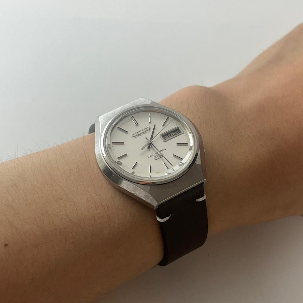 [중고] CITIZEN - 70s cosmotron electronic silver dial