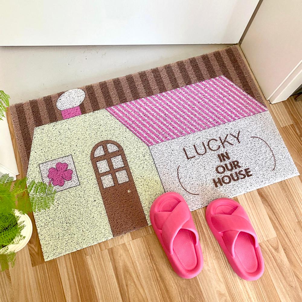 하우스 코일 매트 도어 발매트 카페트 PVC 카페 식당 매장 바닥 입구 발판 현관