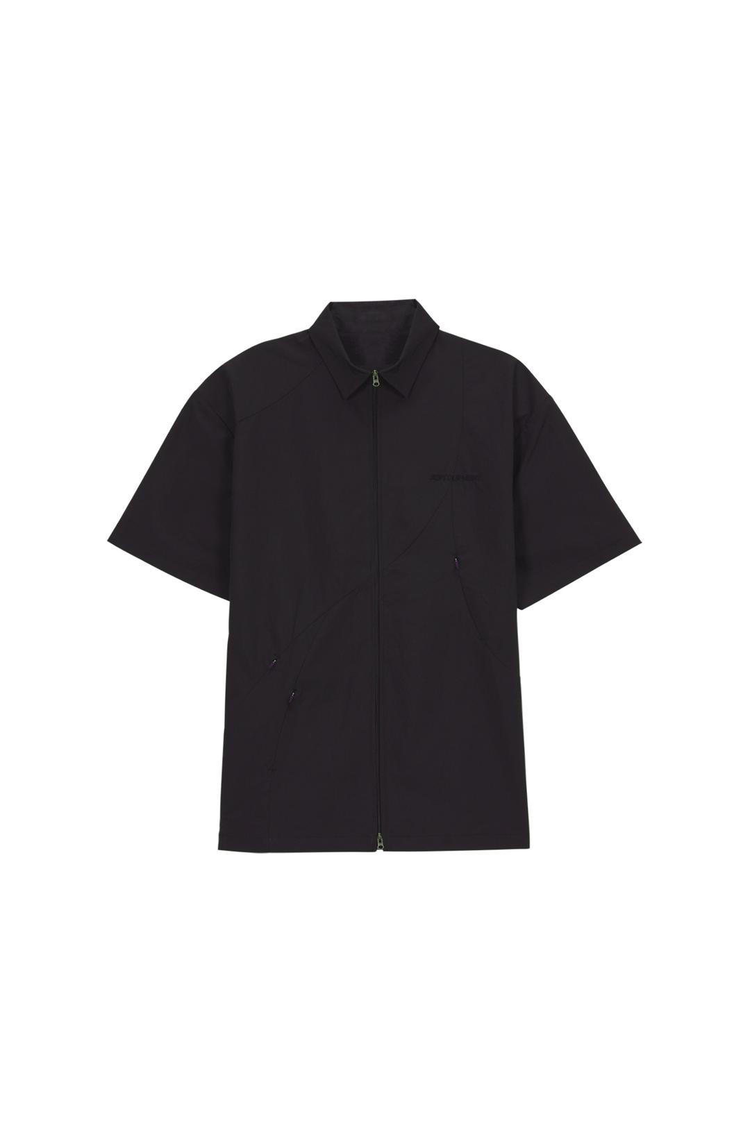 INCISION POKETS SHIRT JACKET - BLACK (06/10 예약배송)