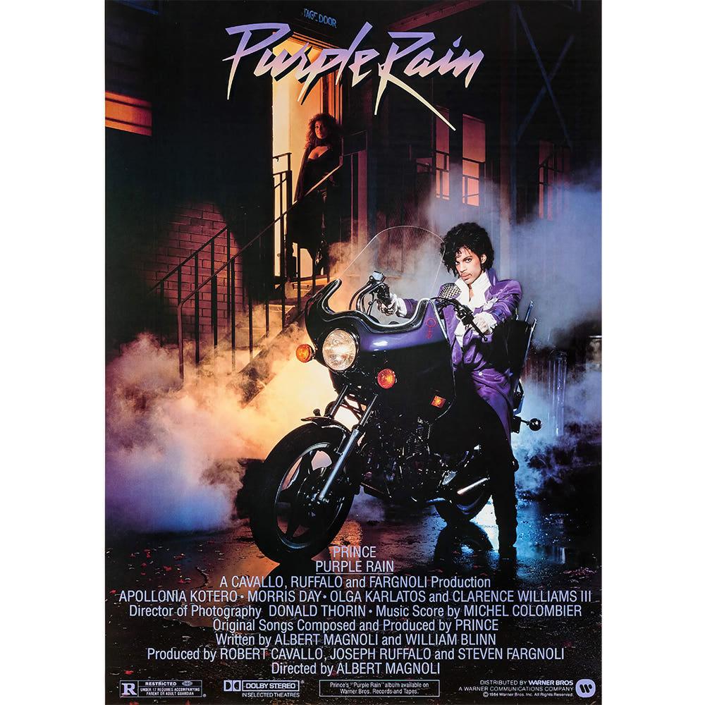 DMX-955 퍼플 레인 프린스 영화포스터 A4