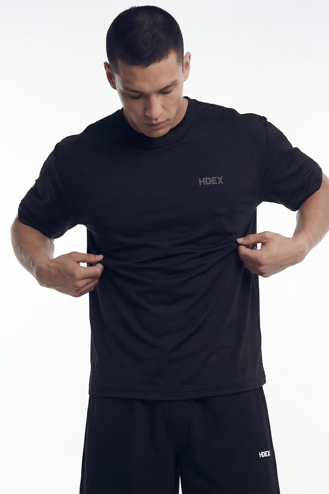 에어 드라이 숏 슬리브 (Black)