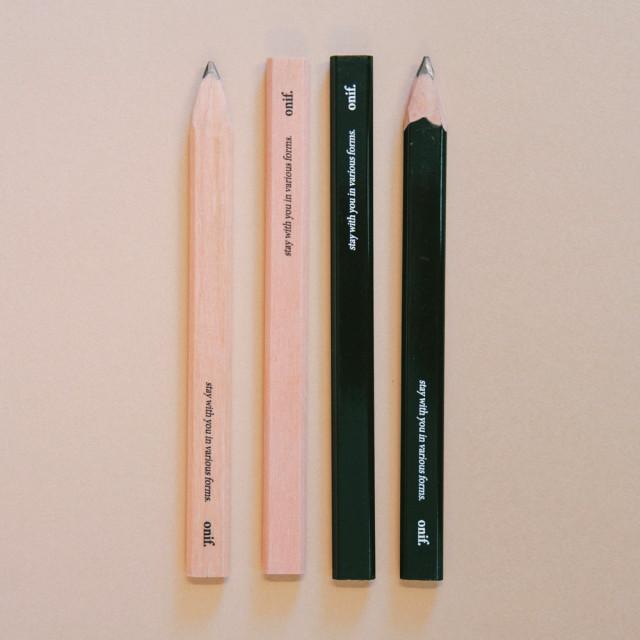 오니프 납작 목공 연필 woodwork pencil