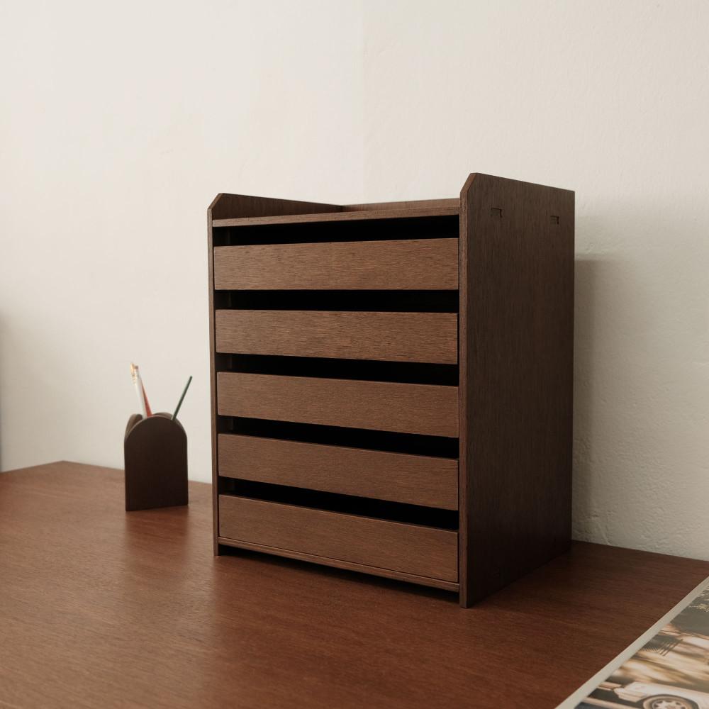 [콜렉토그라프] Collecto-Box 11-A-5 : Mini Drawer Cabinet (5-tier) / 5단 서랍