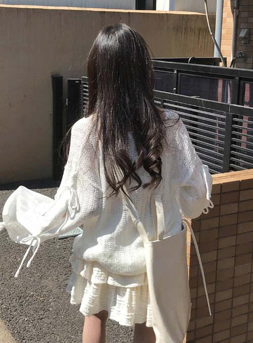 [TOKYO] 오웬 리본 니트 (3color)