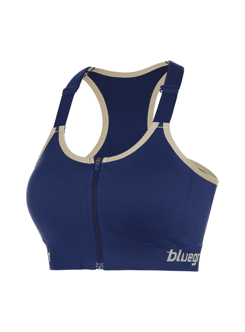 잘만브라 ZIP[네이비베이지]