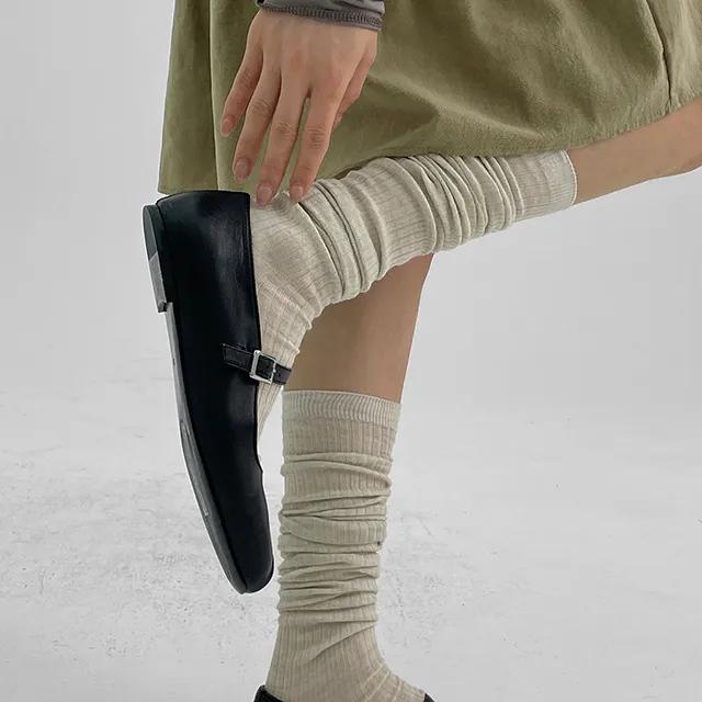 데이데 메리노울 오버 니삭스 [데일리 레이어드 기본 스타킹 포인트 레그워머 양말]