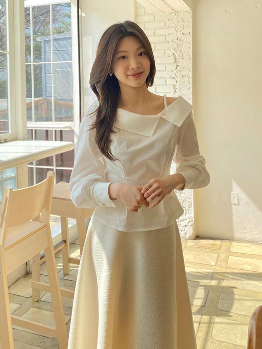 MULE OFF SHOULDER BLOUSE_WHITE
