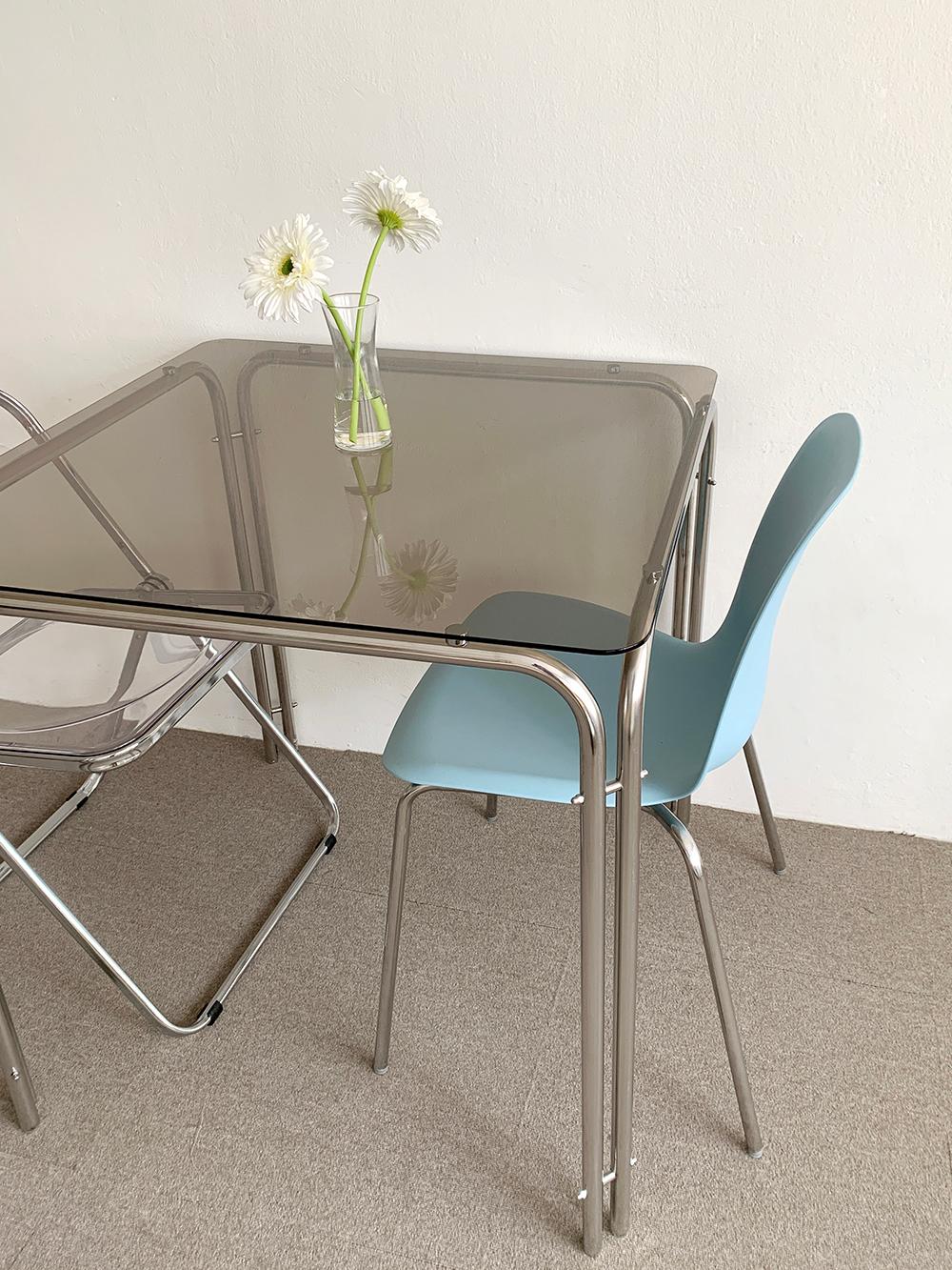 stainless square table (스테인레스 사각 테이블)