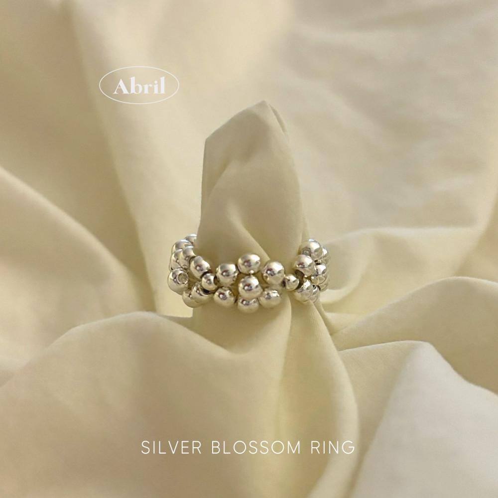 [아브릴] Silver Blossom Ring