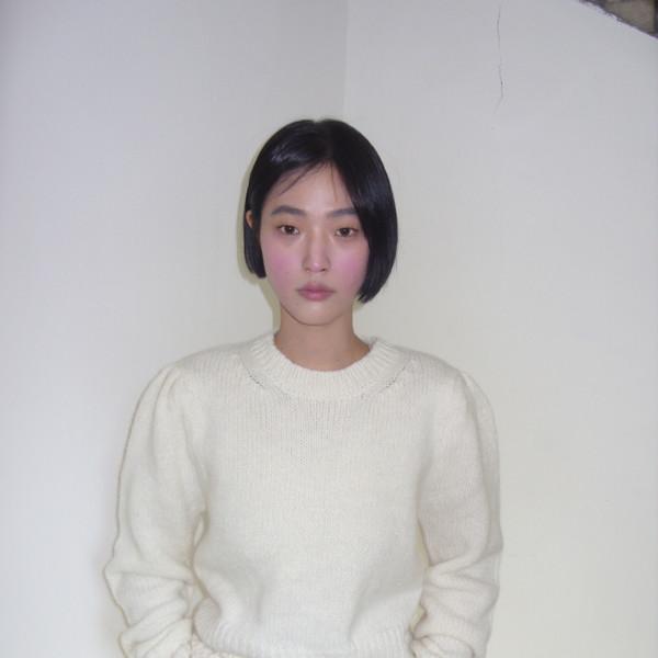[14시 이전 당일 출고] wool puff knit_ivory