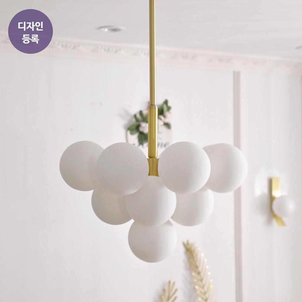 그레이프 13등 펜던트 조명 식탁 포도조명 카페 인테리어조명 플리커프리