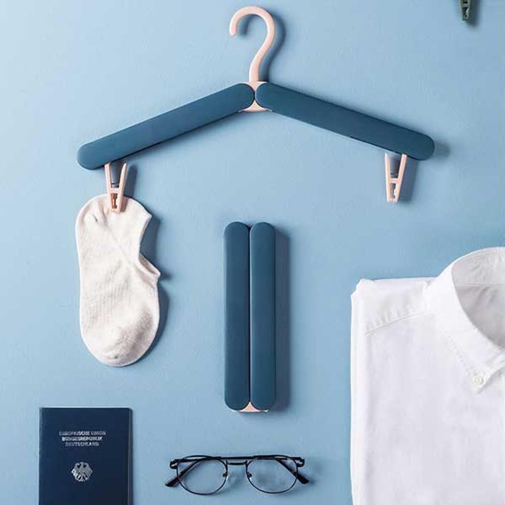 살림일기 접이식 옷걸이 여행용