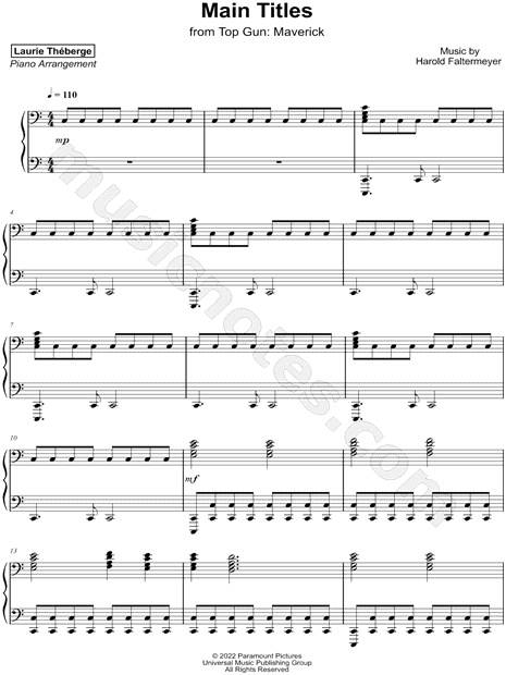 Main Titles (You've Been Called Back to Top Gun)