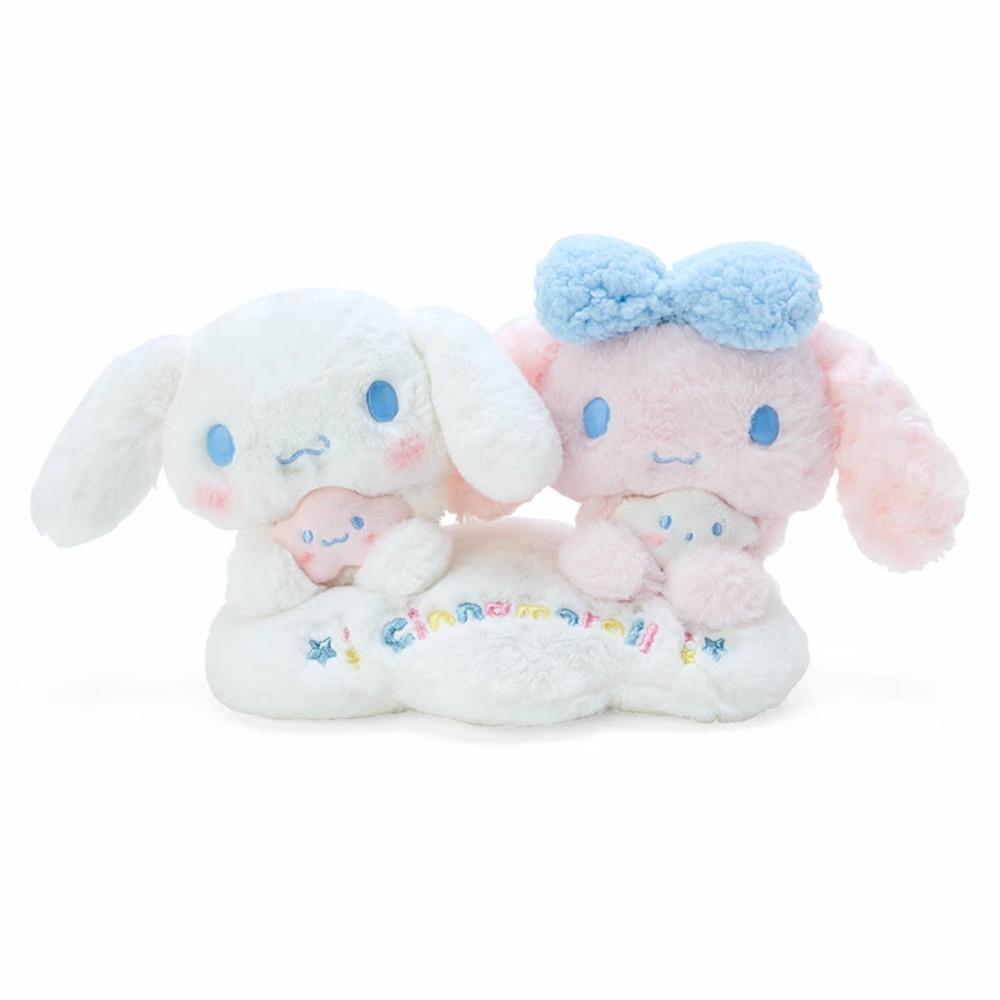 산리오。시나모롤 & 포롱 구름 형제 봉제인형 세트