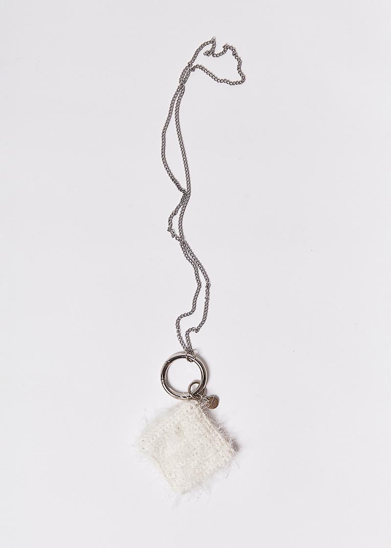 Pouch keyring (White)