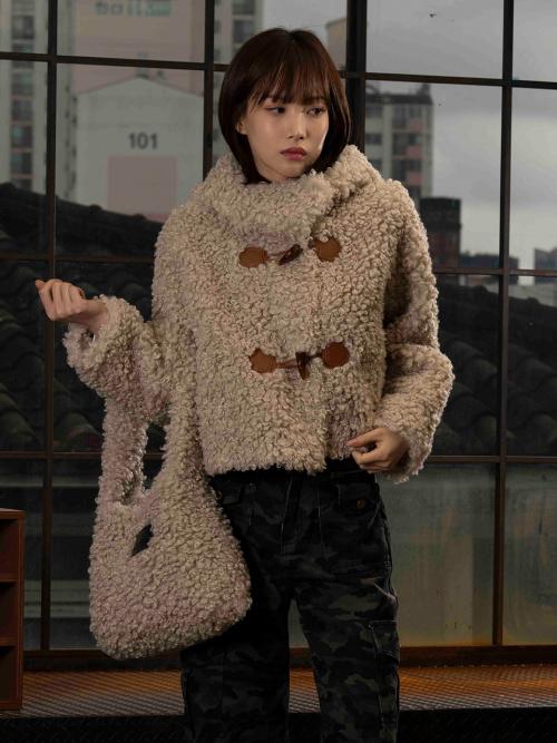 몽글베어 토글단추 쟈켓 [라이트 베이지]